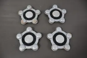 9592415 Chevrolet 97-99 C5 Corvette Set Of 4 Silver Wheel Center Caps