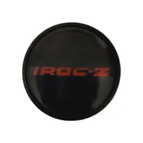 M-324 Chevrolet 1985-1987 Camaro Iroc-z Black Red Wheel Center Cap