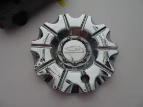 E10-a Chrome Elements Custom Wheel Center Cap #