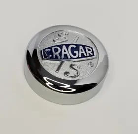 09080 Cragar Genuine S/s 14 Inch Center Cap Hub Chrome Classic Wheels Part