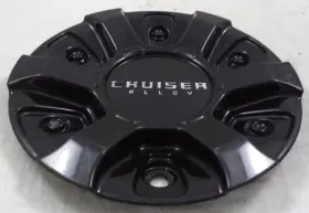 S807-10-48 Cruiser Alloy 804l172 Wheels Gloss Black Custom Wheel Center Cap # /