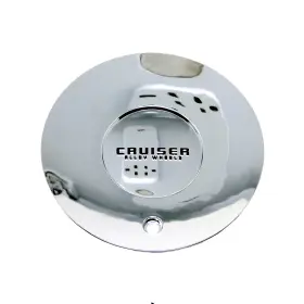 Cap-923v Cruiser Alloy / Crusier 923v Raucos Chrome Pvd Bolt On Center Cap