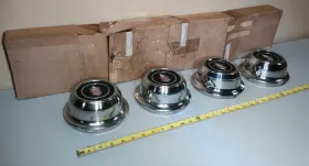 329392 Custom Nos 73 74 75 Chevy Monte Carlo Turbine Wheel Center Hubcap And Insert Set