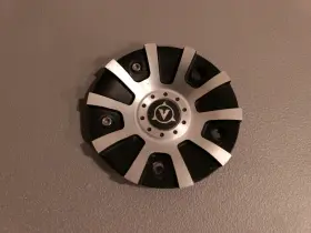 Sl1005-08 Custom #716cap1 #sl1005-08 V-line Wheels Black / Machined Center Cap #716cap Good Cond #1 Sl1005-08 Custom #716cap1 #sl1005-08 V-line Wheels Black / Machined Center Cap #716cap Good Cond #1