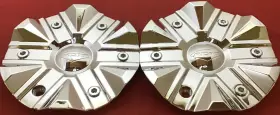 Cap975l160 Custom Two New Rox Wheel Center Cap Chrome Part # /11304 Cap975l160 Custom Two New Rox Wheel Center Cap Chrome Part # /11304