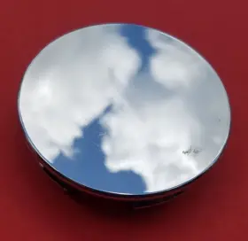 Wca-161 Custom 2 1/4 Inches Chrome 1 Wheel Rim Hubcap Hub Cap Center Cover Plug C19