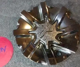 585l154-2 Cx Chrome Expression #585l154-2 X1 Xpressions Custom Wheel Center Cap #cap-815c