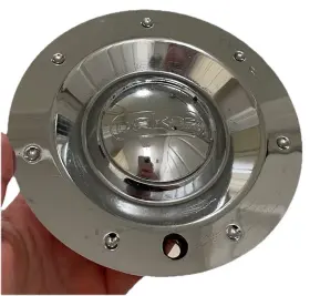 Cap-ee109-2210 Dakar Wheels Center Cap Dk2760 Lg0607-19 Chrome Used No Screw