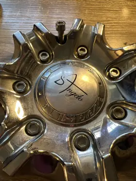 C-701-1 Dangelo Dftangelo Wheels Chrome Custom Wheel Center Cap # C-70 1 Screw Included