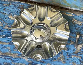 Dv0700-car-cap Devino Center Cap # Chrome Wheels