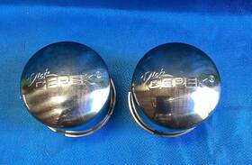 Dick Cepek Dc05 Wheel Center Cap Steel Push Through Fits 5-1/8 Inch Bore Diameter