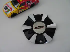 C10d38b01-cap Dip Silver/black Machined Custom Wheel Center Cap # C10d38b01-cap Dip Silver/black Machined Custom Wheel Center Cap #