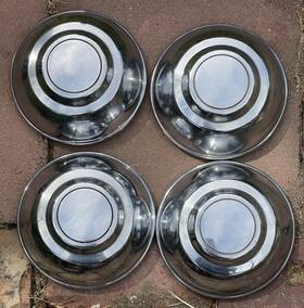 Dodge 0489542aa 2006-2022 Charger Pursuit Chrome Wheel Center Cap Set Of Four