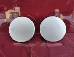 4284965822-rg80trmaa Dodge 4284965822 Chrysler Jeep Silver 2.25 Inch 57mm Center Caps 2 Oem #