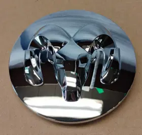 6280aa Dodge 2014-2018 Oem Ram 2500 3500 Wheel Center Cap Chrome Finish 0472