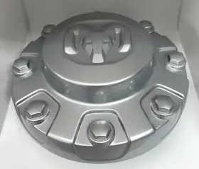 89568 Dodge 2019-2024 Ram 3500 1-ton Dually Steel Wheel Rear Center Hub Cap Silver