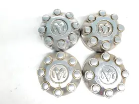 580.ch8706 Dodge Truck 2006 Ram 2500 Oem Set Of 4 Center Wheel Caps Oxy18pakad Rough Condition