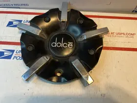 52512290-cap Dolce Black Wheel Center Cap 52512290-cap Dolce Black Wheel Center Cap