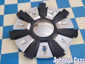 794-cap Dolce Wheels # . Chrome And Black Wheel Center Cap 82 Qty. 1