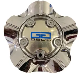 C-158 Double G Dbl-g Gg Chrome Center Cap Custom Wheel Rim Cover Hubcap Dbl