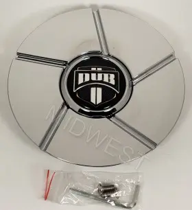32270-15 Dub 1 New Butta Chrome Wheel Rim Center Cap W Screws