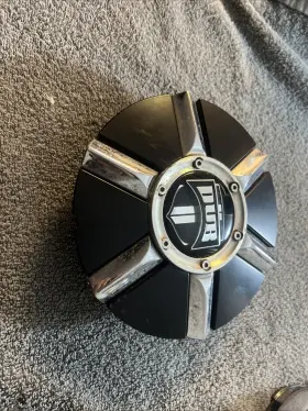 3810-15 Dub Black And Chrome Wheel Center Cap # 3810-15 Dub Black And Chrome Wheel Center Cap #