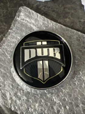 540187886p Dub Center Wheel Cap Chrome Set Of 2