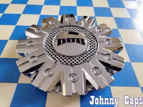 7050-45 Dub Wheels # . New Chrome Custom Wheel Center Cap 34 Qty. 1