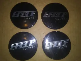 51971670f-1 Eagle Alloys Black Center Cap 138 Set Of 4