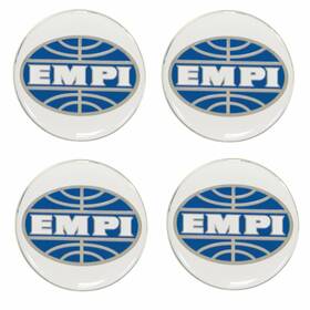 Empi 00-9670-0 9670 - 42.86mm Logo Stickers For Wheel Center Cap Button Set Of 4