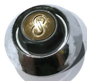Cap-22b Enkei Used Chrome Custom Wheel Center Cap # 22b
