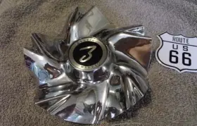 Enkei Z Racing Etoria #cc-053 Chrome Custom Wheel Center Cap Part Abs 250 Or