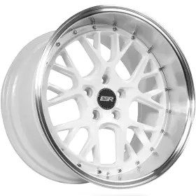 Cs11wht-ml Esr Wheels 88551430 5x115 18x8.5 White Wheel Cs11 30 Cs11wht-ml Esr Wheels 88551430 5x115 18x8.5 White Wheel Cs11 30