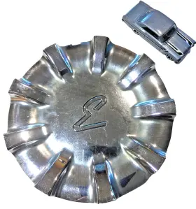 Cop53c Etoria Chrome Custom Wheel Center Cap 5 15/16 Inch #cop53c