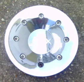 Cap-278a Etx Wheels 1 Chrome Custom Wheel Center Cap # / S107-11 Cap-278a Etx Wheels 1 Chrome Custom Wheel Center Cap # / S107-11