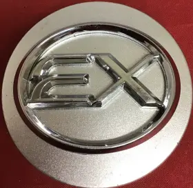 Xw0606-1 Ex 5152-cap One Used Silver Centercap P/n /13172