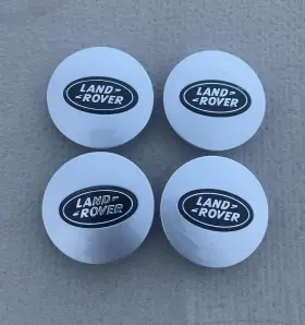 Lh-c04 Factory/oem Silver Black Wheel Center Caps 62mm Hubcaps Compatible For Range Rover