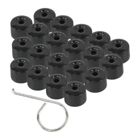 20dzlug Fiv 17mm Wheel Lug Nut Covers Bolt Caps Compatible With Vw Passat Jetta