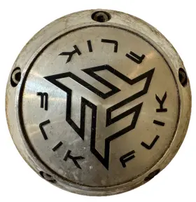 C618 Flik Wheels Machined Snap In Wheel Rim Hub Cover Center Cap #