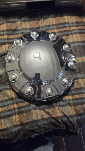 Fd1591728dn Focus-decoration Fit For Dodge Ram 4500 5500 2019 2022-2021 Front Wheel Center Cap Hub Chrome