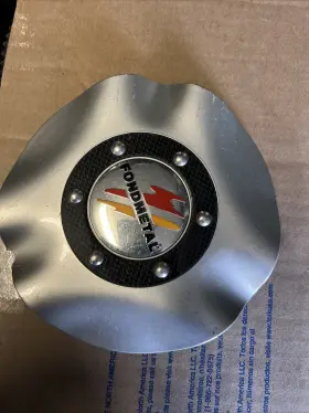 Fondmetal Wheels #t201 Chrome Center Caps Custom Wheel Cap 1