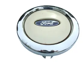 2l14-1a096-bb-cc Ford 2003 - 2006 Expedition 17 Inch Wheel Chrome /beige Center Cap #2l14-1a096-bb-cc