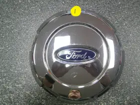4l3j-1a096-aa Ford 3554 3559 10052 2004-2008 F150 17 Inch 18 Oem Center 4l34-1a096-ac - One/1