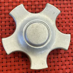3f13-1a096-aa Ford Oem 2000-2007 Taurus Silver 5 Lug Center Cap Hub Dust Cover