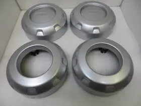 Hc3c-1a108-jc Ford 4l24-1a096-ec F250 F350 Pickup 20-26 Silver Center Caps - Set Of 4 New