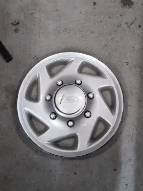570-7030a Ford Note 98-14 E350 Silver Painted Front Rear Wheel Cover 7 Angled Spokes Hub Cap