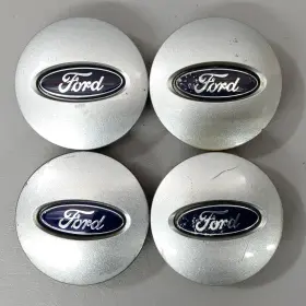 6l24-1a096-ba Ford 02-19 Explorer Silver Factory Wheel Center Hub Caps Set Of 4