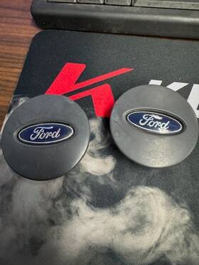 Ford 6l84-1a096-fa Wheel Center Cap Hub Dark Gray