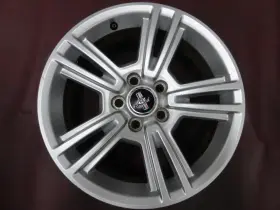 Ar331007ab Ford 2010-2014 Mustang Factory Oem 17 Inch Wheel Silver 5 Spoke Used 3808b #4