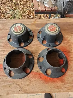 D7ta1a096 Ford Set Oem Wheel Center Cap Caps 1978 96 Hubcap F150 Truck Bronco 4 Or 2
